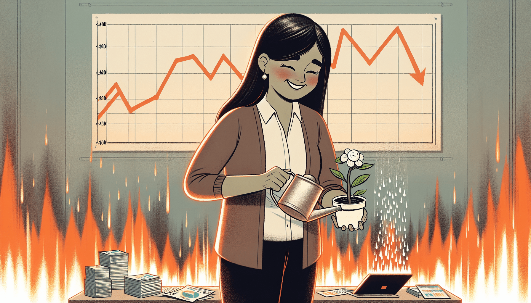 Svantesson sänker prognosen och ser ljusning – experter varnar för att optimismen kan utlösa total finansiell härdsmälta