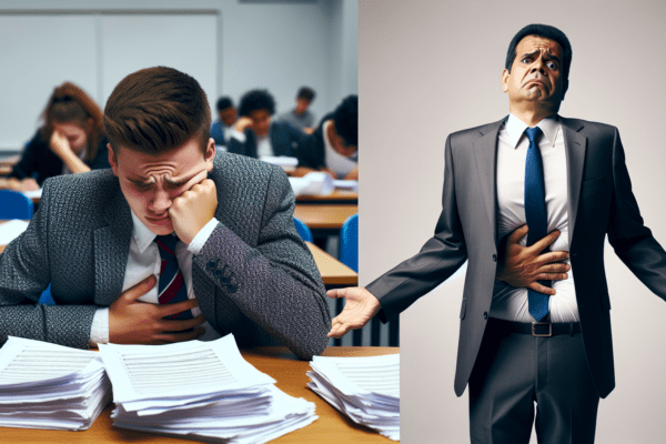 Elev fick massiv inre blödning av nationella proven – Skolverket: ”Inom förväntad normalvariation”