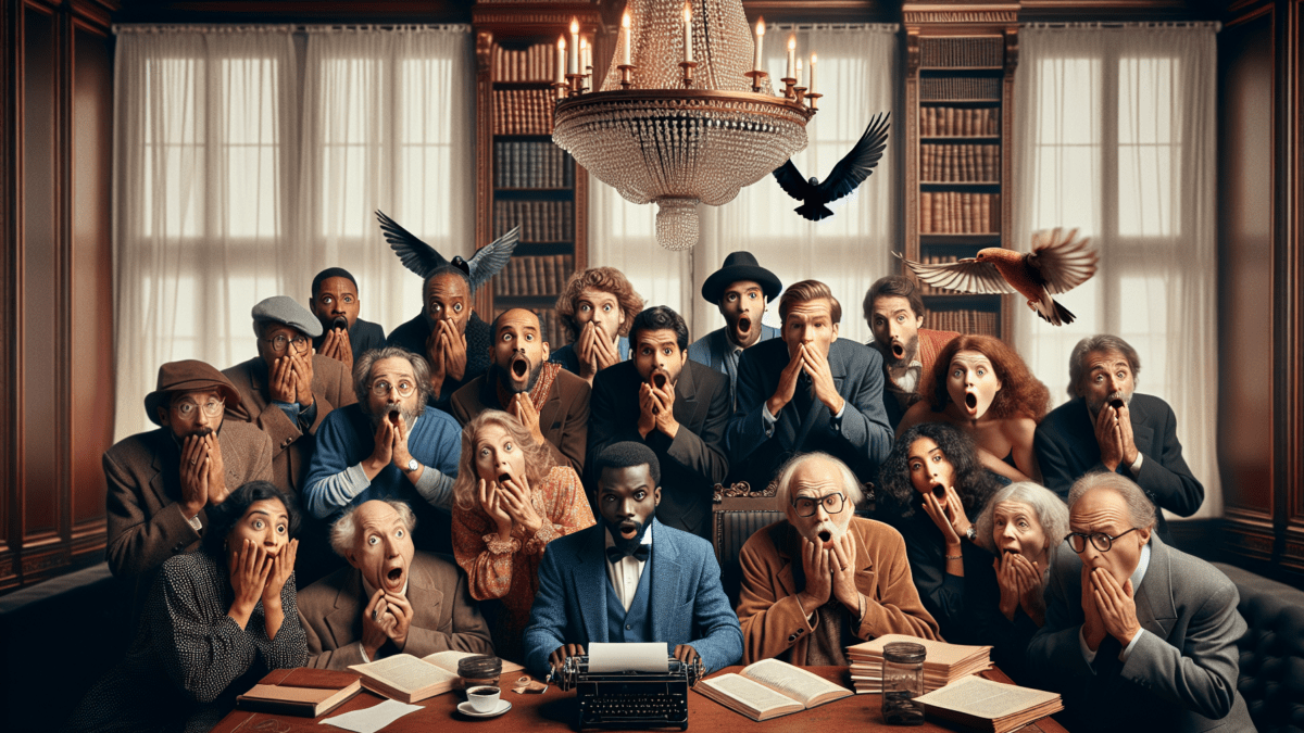 Kulturvärlden i chock: Författare upptäcks bakom roman