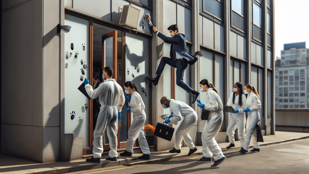 Spår av avhopp hittade på brottsplatsen – Liberalerna spärrar av partikontoret