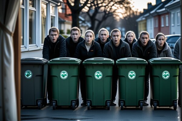 Linköpingsborna i skräck: Mystiska cylindrar rullar mot deras hem – ingen vet vad som finns inuti