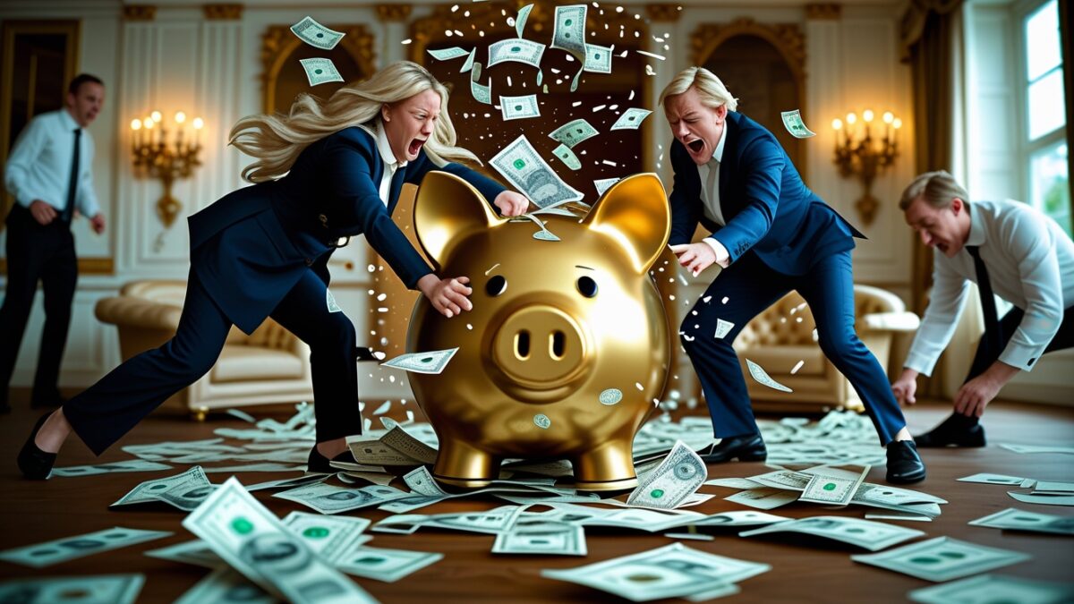 Experter varnar: Arvskifte i miljardärsfamilj kan utlösa total ekonomisk härdsmälta