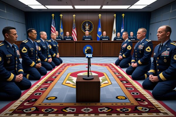 Försvarminister hyllas av troende för att ha bytt ut generaler mot bönegrupper