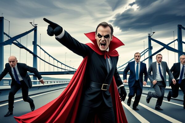 Busch hotar Danmark med ondska – analytiker varnar för total ekonomisk kollaps inom 72 timmar