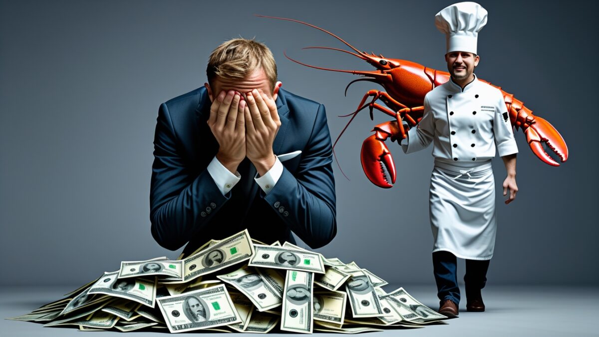 Ekonomisk katastrof: Mauri satsade 200 000 kronor på Per Morberg och förlorade allt