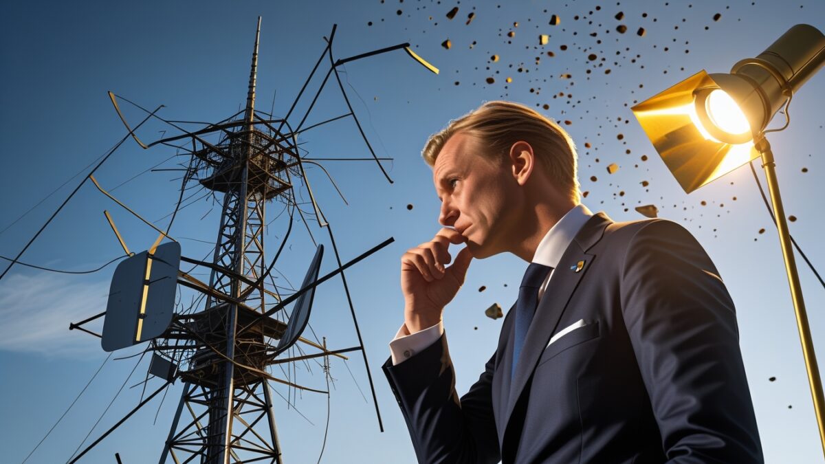 SVT:s styrelse varslar om marknätets fall – kulturminister tolkar krisen som ett postmodernt konstverk