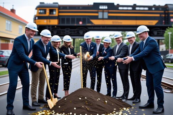 Sundbyberg firar: Spåren ska äntligen gå under jord – bara 13 år efter planen