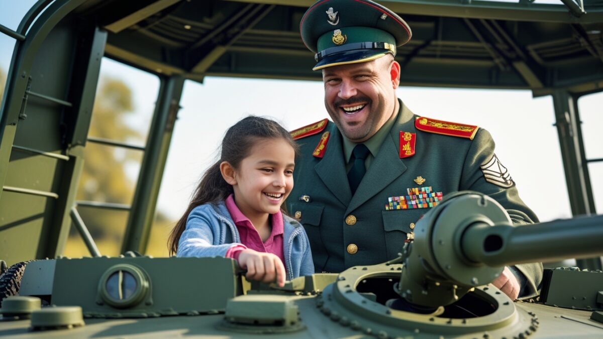 Kim Jong-Un tar dottern på pansarvagnspraktik – experter ser lovande ledarskapstalang