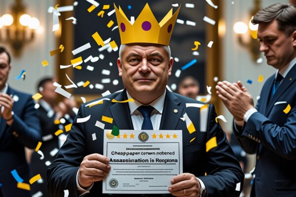 Grattis, Viktor: Nu är du viktig nog att bli fejkad mördad av Ryssland