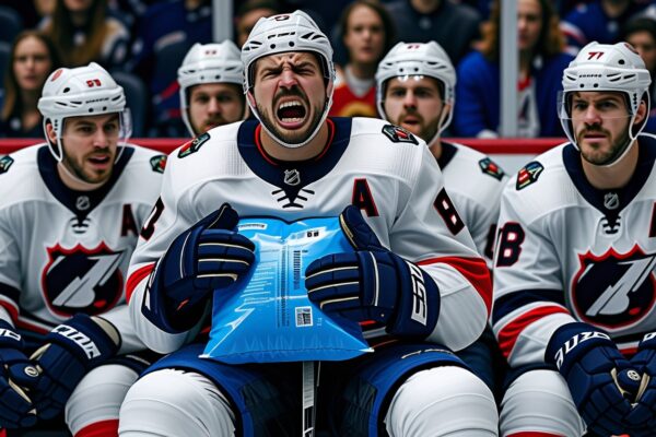 Hockeyspjärn opererad i pungen efter stenhårt slagskott – avslöjar skadan för första gången