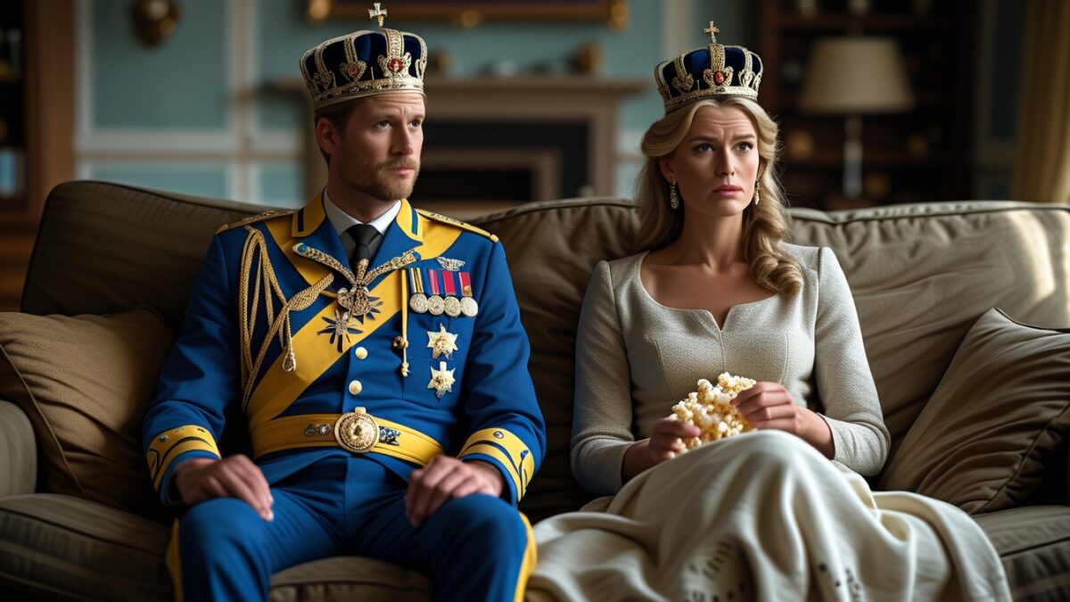 Revolutionerande TV-serie avslöjar det otänkbara: kungafamiljen hade ett liv
