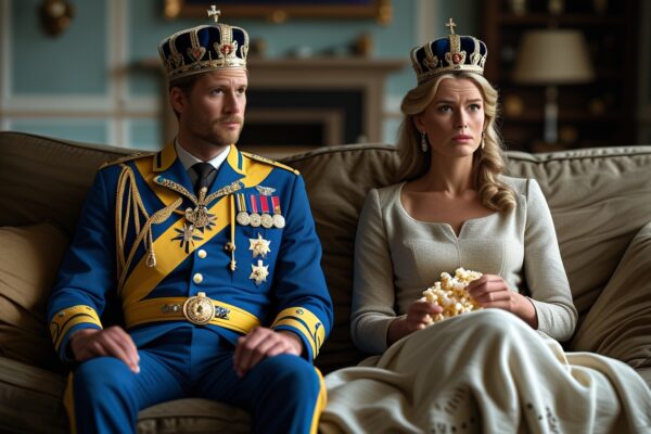 Revolutionerande TV-serie avslöjar det otänkbara: kungafamiljen hade ett liv