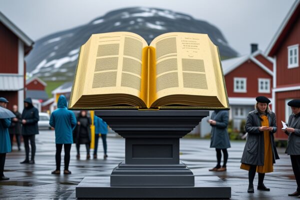 Haalands bokgåva tolkas av experter som ett postmodernt statement om fotbollens tomrum