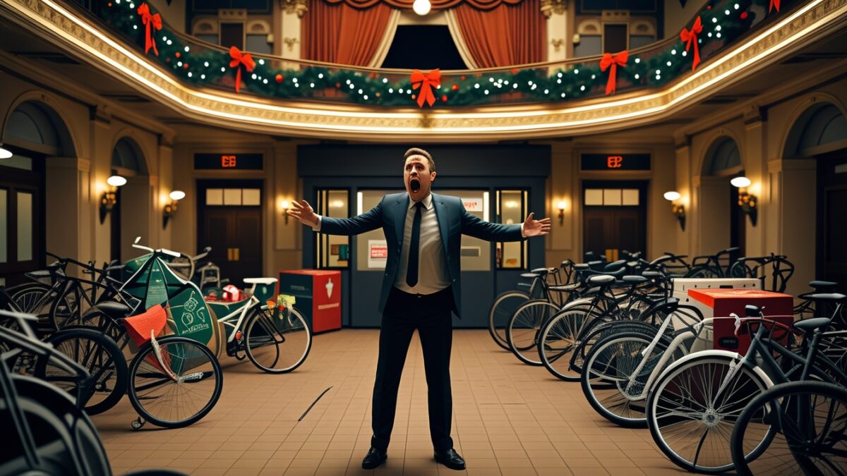 Historisk biograf omvandlad till förråd – experter varnar för total ekonomisk kollaps