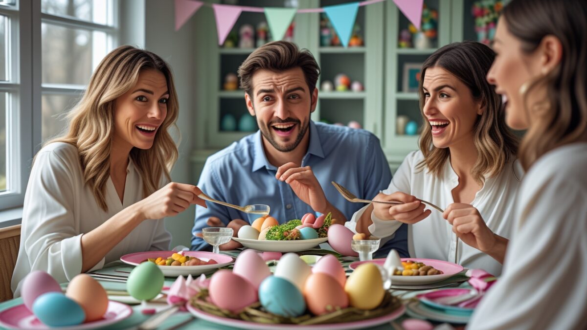 Påskens mest omtalade trekant: Influencern, pojkvännen och hans fru firade högtiden tillsammans