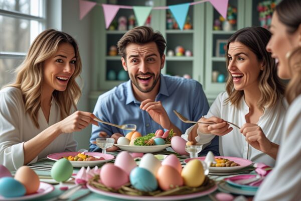 Påskens mest omtalade trekant: Influencern, pojkvännen och hans fru firade högtiden tillsammans