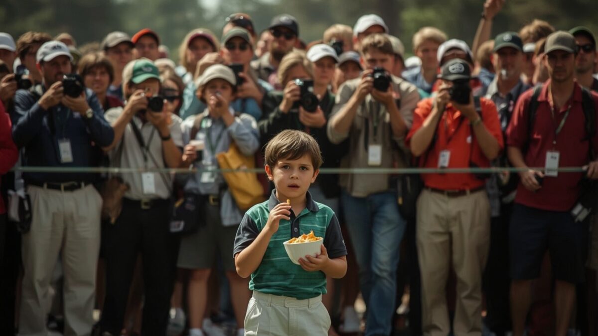 Åttaåring viral på The Masters – experter kräver dopningskontroll