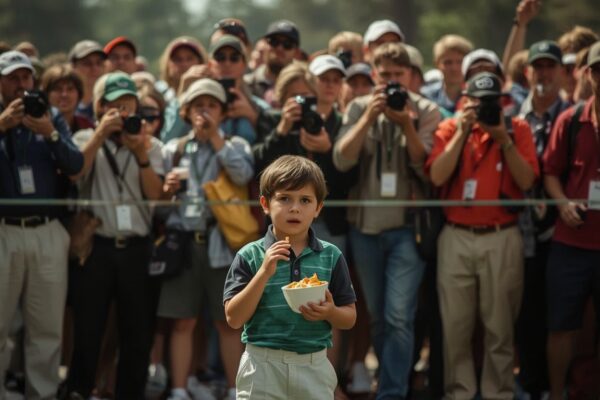 Åttaåring viral på The Masters – experter kräver dopningskontroll