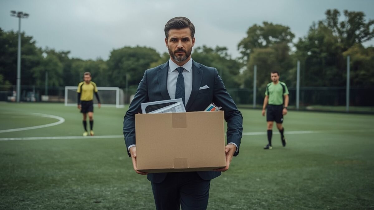 Vd sparkas efter ett år – lämnar planen utan att ha fått spela en enda match