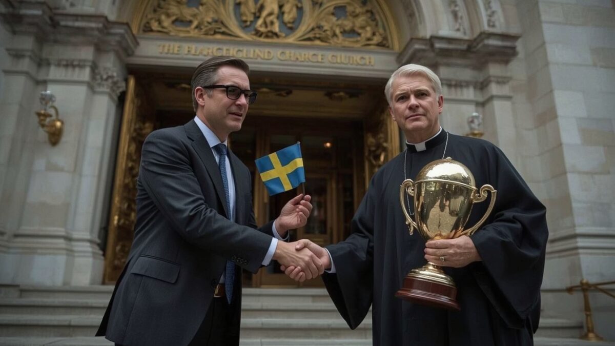 Svensk exporterar äntligen världsklassig kompetens — inom kyrkoförskingring