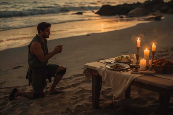 Nobelprisnominerad kärleksgest: Man lämnar TV-program för att träffa person han redan bor med