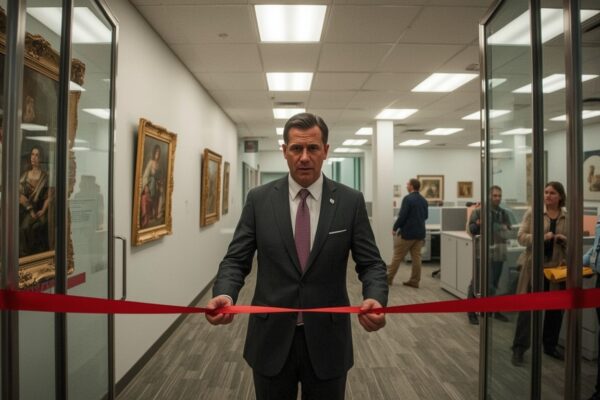 Regeringen fullbordar den mest radikala konceptuella konstinstallationen sedan 90-talet — genom att stänga museer