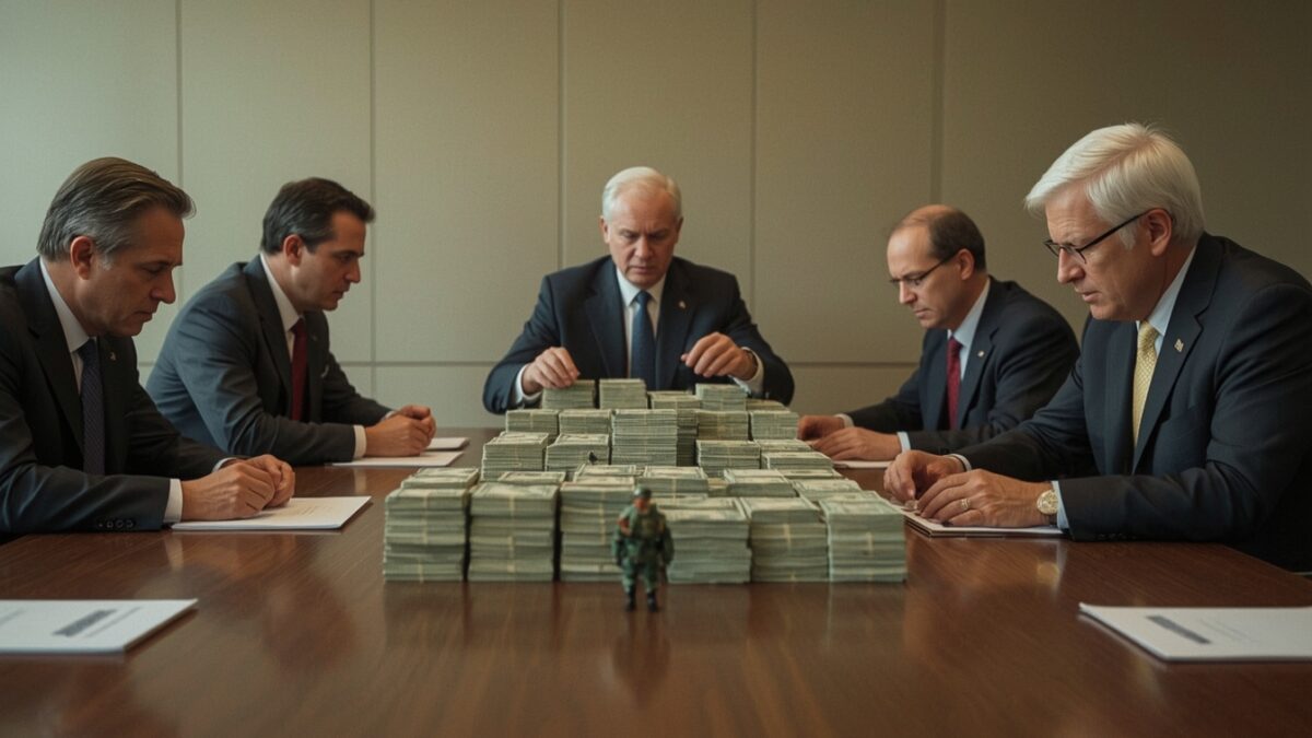 Natoländerna når historisk milstolpe: tre miljarder i timmen på att förhindra krig som ingen har råd att föra