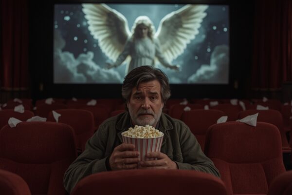 Manliga regissörer kan inte sluta filma änglar — och jag blev påmind om mitt eget liv