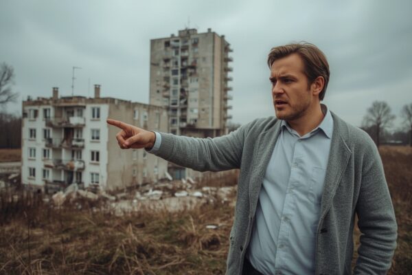 Villaägare i Örgryte liknar fyravåningshus vid Berlinmuren — grannar med utsikt över muren hade inte kunnat nås för kommentar