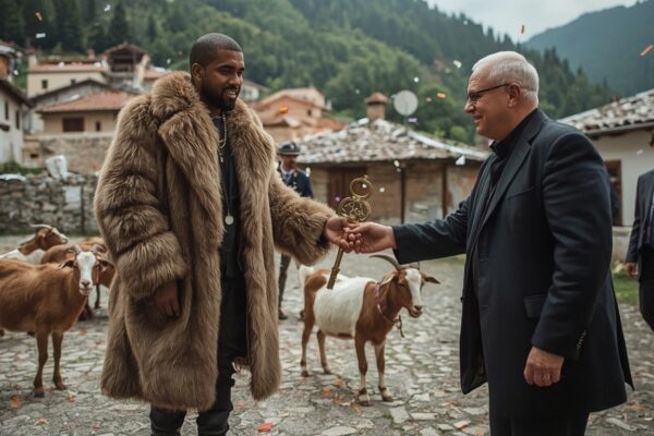 Kulturanalys: Kanye Wests albanska exil fullbordar den postmoderna konstnärsmytens sista akt