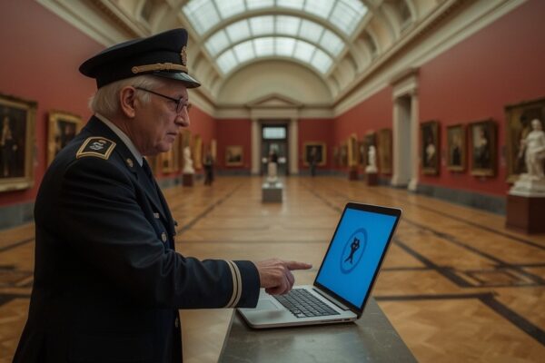 Nationalmuseum övergår till interaktiv konst — besökare uppmanas klicka på mystiska länkar