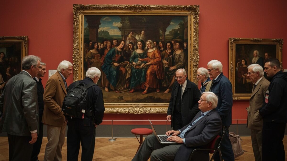 Nationalmuseum utforskar nya former av interaktiv konst — publiken ombeds lämna lösenord och bankuppgifter
