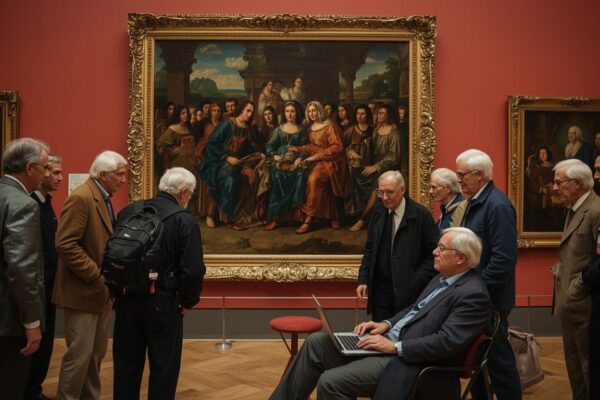Nationalmuseum utforskar nya former av interaktiv konst — publiken ombeds lämna lösenord och bankuppgifter