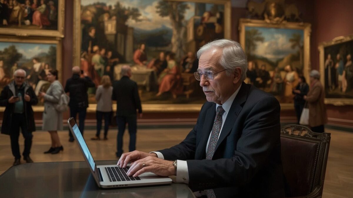 Nationalmuseum gör digital intervention — skickar ut konceptuella mejl om lösenord och identitet