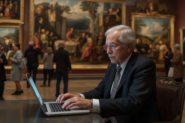 Nationalmuseum gör digital intervention — skickar ut konceptuella mejl om lösenord och identitet