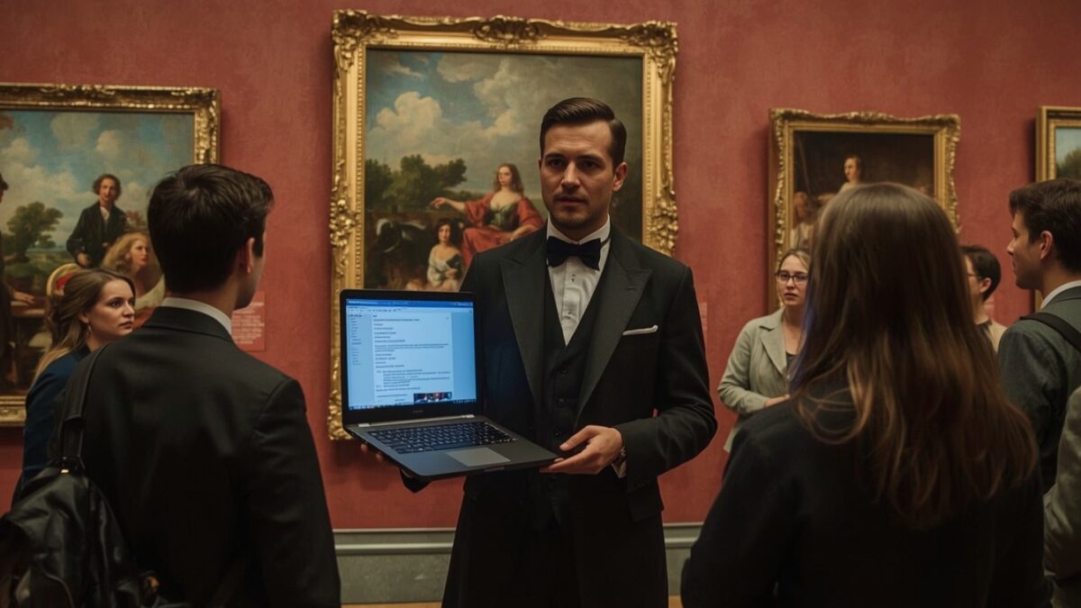 Nationalmuseum utforskar nya konstnärliga uttryck — skickar ut phishing som digital performancekonst