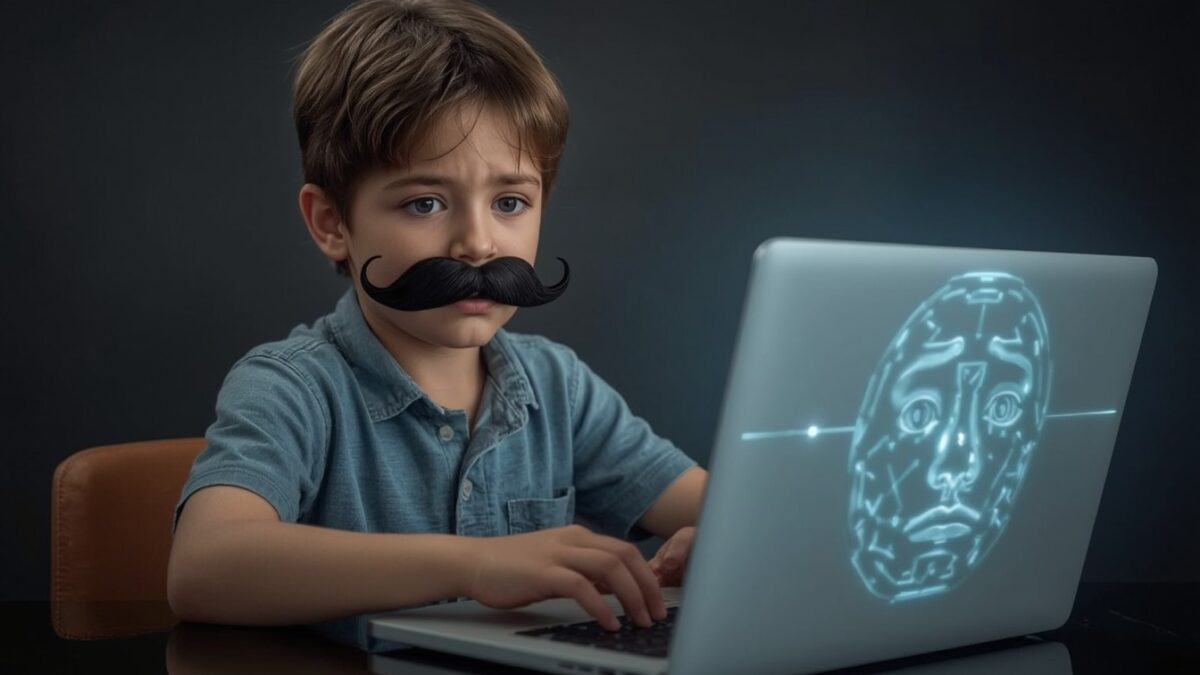 Experter lugnar: AI-ålderskontroll fungerar perfekt — utom mot barn med mustascher
