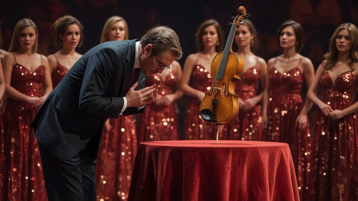 Lampenius får spela fiol live — Eurovision erkänner äntligen den akustiska kroppen som subversiv akt