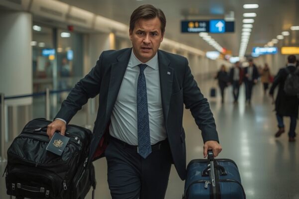Pehrson flyr landet efter avslutat uppdrag — tilldelas diplomatisk immunitet i Lissabon