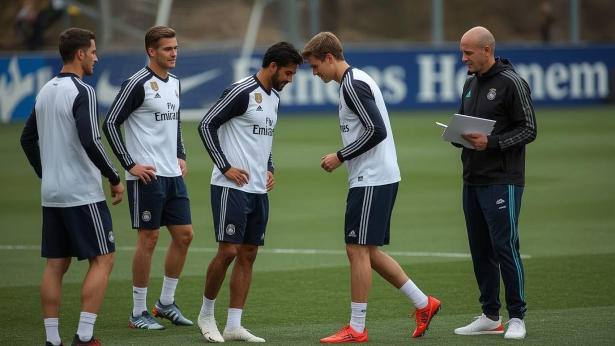 Real Madrids lagkamrater löser intern konflikt med skallning – förbundet överväger att godkänna metoden som lagbyggande övning