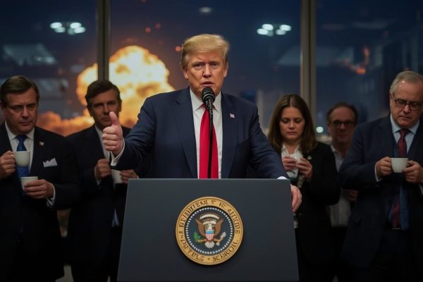 Trump bekräftar att vapenvilan gäller — särskilt under de nätter då bomber faller