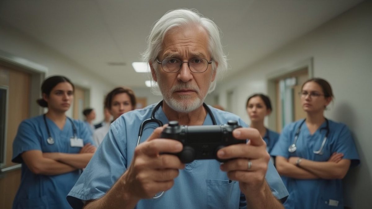 Nurse, the Joypad! – en medicinsk mästerverk som påminde mig om min moster Britta