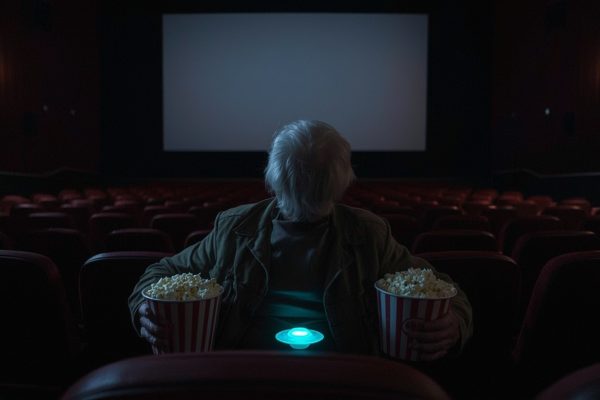 UFO-filmen med Guillermo del Toro: Han köper tre biostolar och ett spökhus – men var det en film?