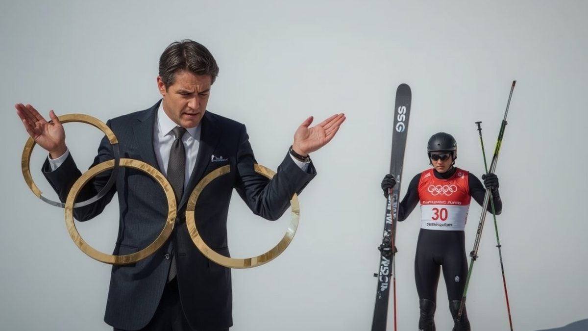 När olympiska ringar väger tyngre än mänskliga rättigheter — men inte tyngre än ett skidskytteförbunds samvete
