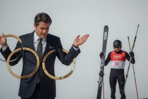 När olympiska ringar väger tyngre än mänskliga rättigheter — men inte tyngre än ett skidskytteförbunds samvete