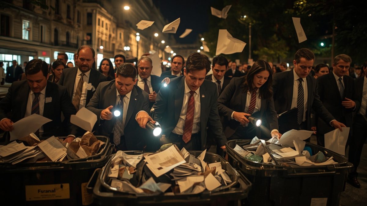 Ungerska aktivister gräver i soptunnor efter Orbáns förlust — demokratin har äntligen nått avfallshanteringen
