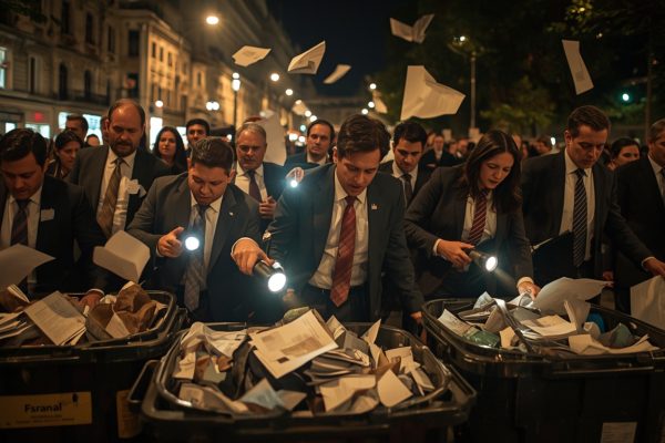 Ungerska aktivister gräver i soptunnor efter Orbáns förlust — demokratin har äntligen nått avfallshanteringen