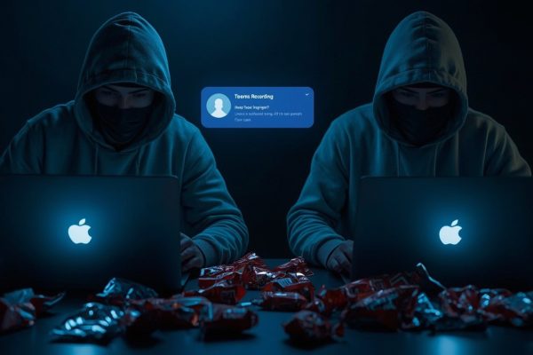 Hackertvillingar glömde stänga Teams — spelade in egna brott