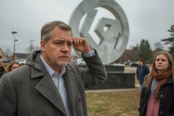 Ludvika har köpt sig en logga som ingen kan läsa — och det är precis meningen